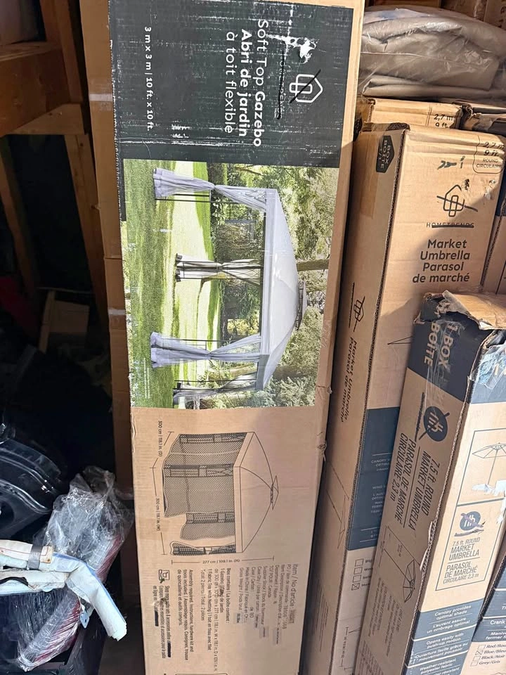 hometrends 10 ft. x 10 ft. Soft Top Gazebo