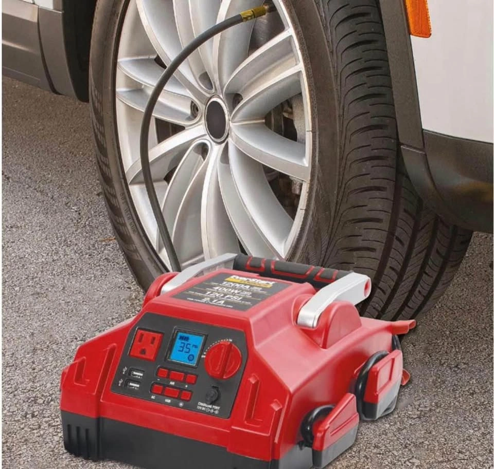 EverStart 1200 Peak Amp Jump Starter with Compressor & Inverter - photo 3