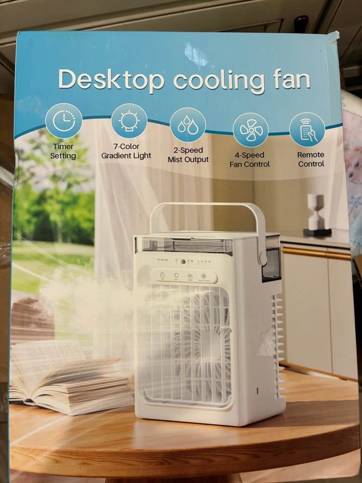 NEW 3-in-1 Mini Portable Air Conditioner Cooling Fan with Remote - photo 2