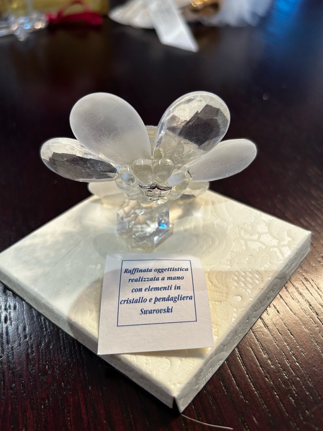 Swarovski Crystal Flower Ornament - photo 2