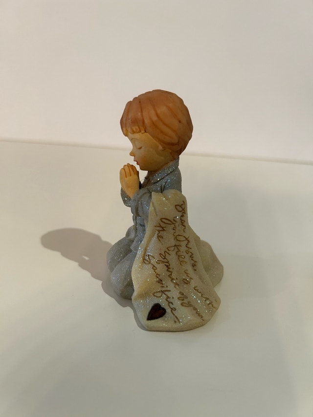 Foundations by Karen Hahn Praying Boy Figurine