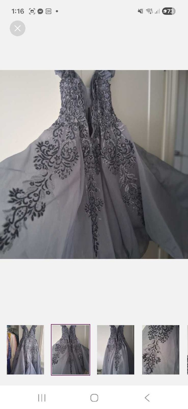 Grey Evening Gown - photo 3