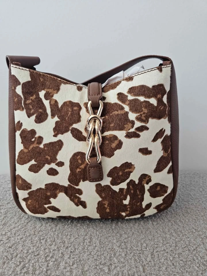 ALDO SOFFIETTALUXE Cow Print Genuine Leather Handbag - photo 2
