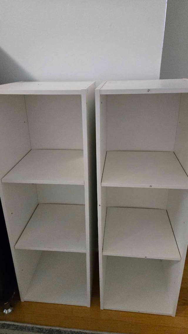 2 IKEA Shelving Units