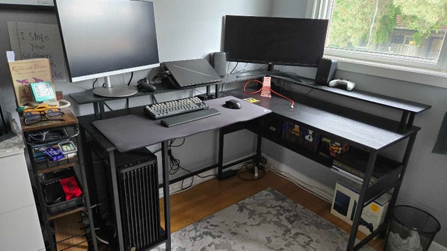 L-Shaped Computer Desk