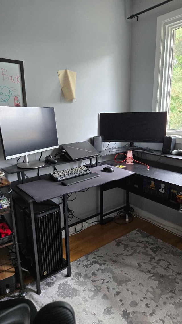 L-Shaped Computer Desk - photo 2