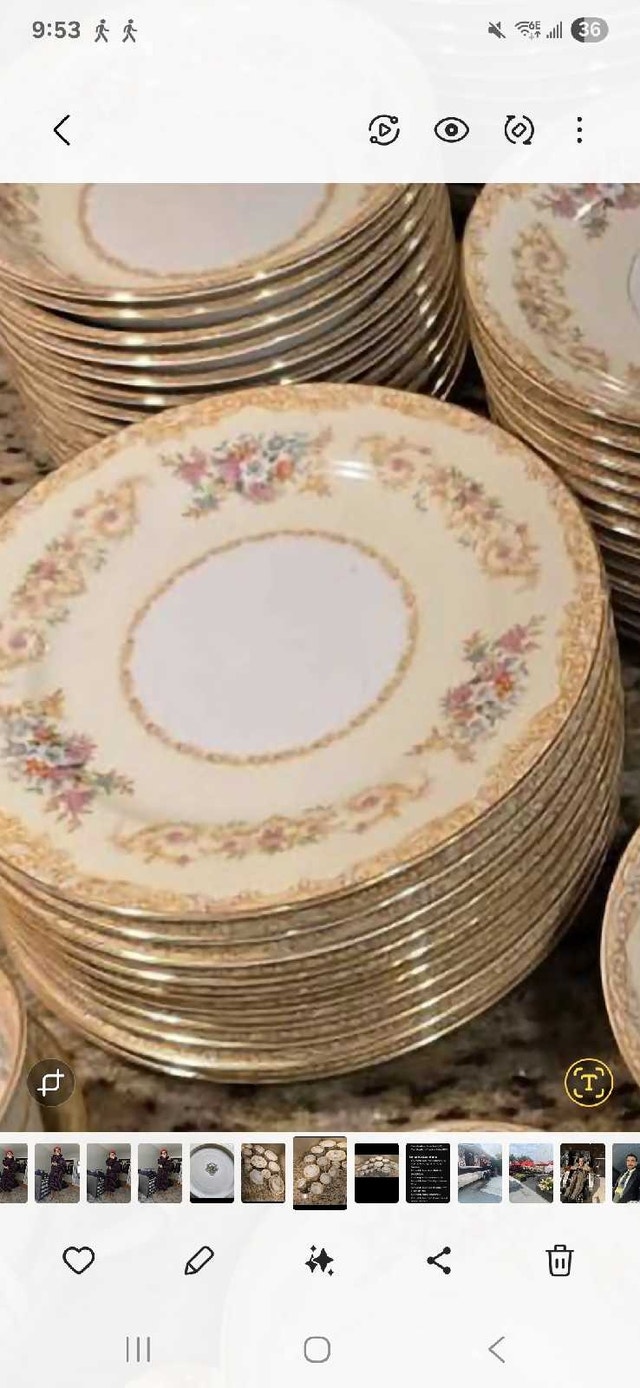 Noritake Mystrey China Set
