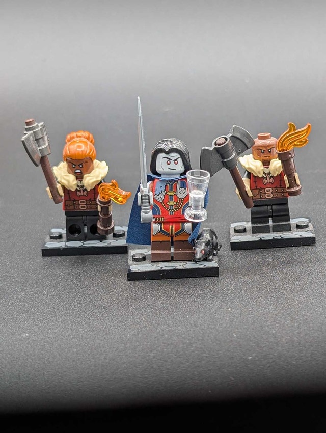LEGO Dungeons and Dragons D&D Minifigures