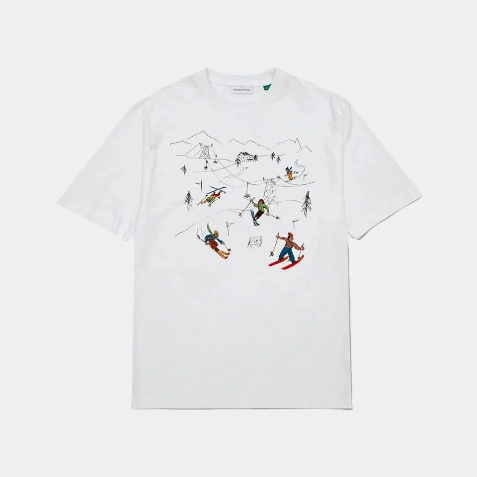 Edmmond Studios Ski Graphic T-Shirt size large