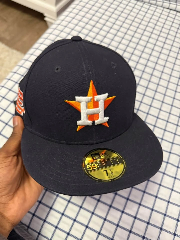 Men's Houston Astros New Era Navy Eric Emanuel 59FIFTY Fitted Ha
