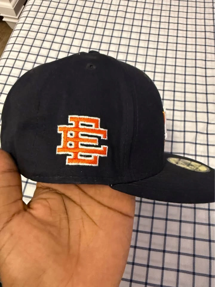 Men's Houston Astros New Era Navy Eric Emanuel 59FIFTY Fitted Ha - photo 2