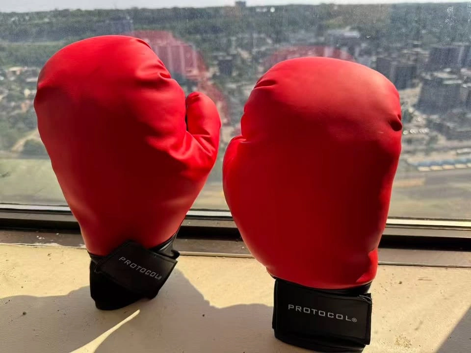 Freestanding Boxing Reflex Trainer + Boxing Gloves - photo 3