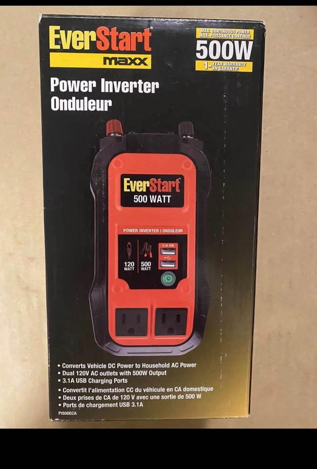EverStart 500 Watt Inverter with Dual USB Ports - photo 2