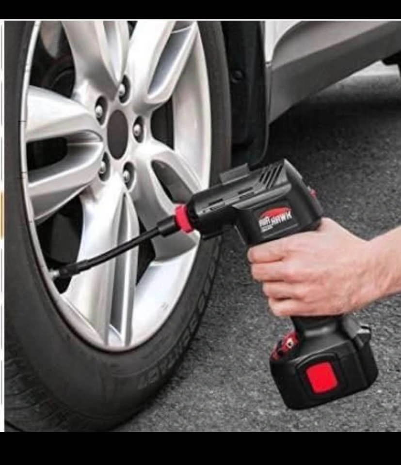 Air Hawk Pro, Portable Air Compressor w/ Built in LED Light - photo 3