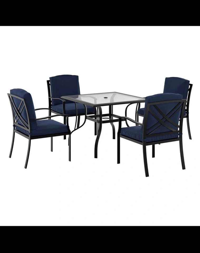 Mainstays Montclair 5-Piece Outdoor Dining Set with Cushions - photo 2