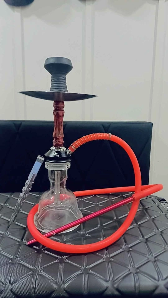 WAVE Hookah with Glass Base, Hose, Chilam and coal picker - photo 2