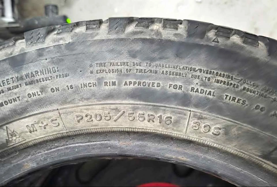 P205/55R16 Winter Tires - photo 3