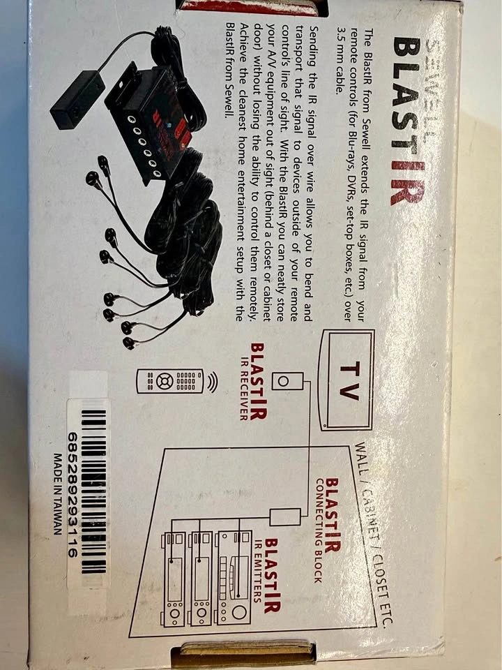 Sewell BlastIR IR Emitter and Receiver Kit
