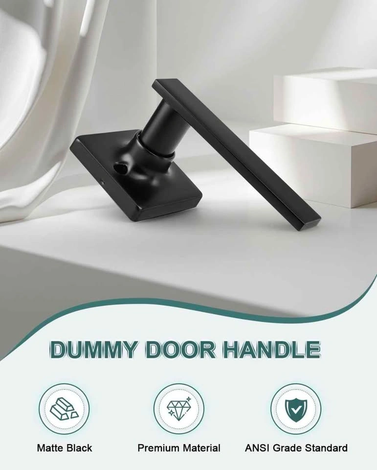 GOBEKOR 8 Pack Single Sided Dummy Door Levers - photo 3