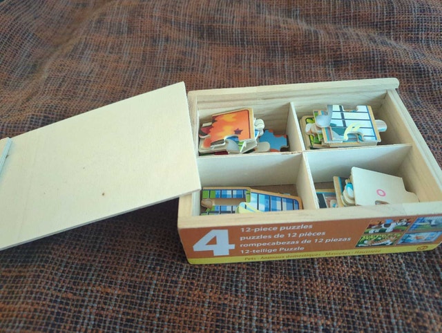 Melissa & Doug Pets Wooden Puzzles - Animals