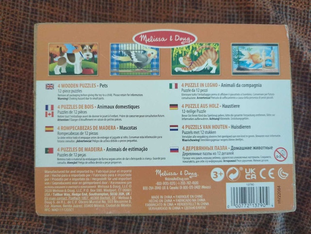 Melissa & Doug Pets Wooden Puzzles - Animals - photo 3