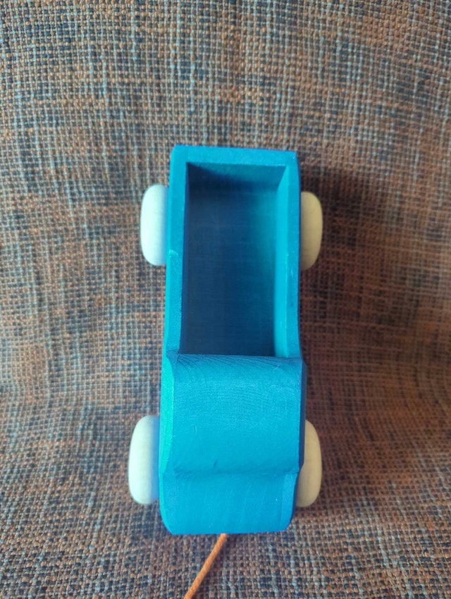 Grimm's Wooden Pull Truck - photo 3