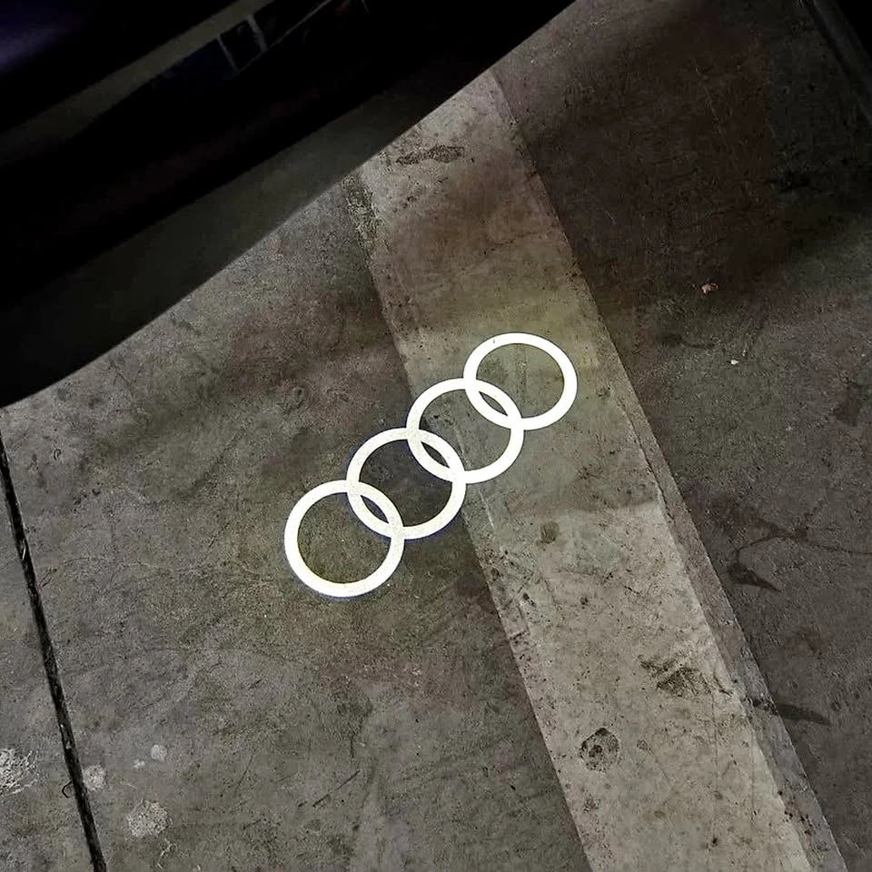 4K HD LED Door Welcome Lights Compatible with Audi