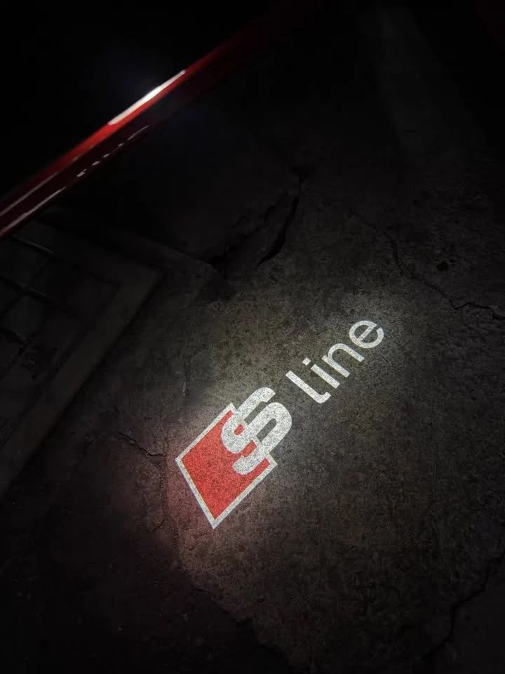 4K HD LED Door Welcome Lights Compatible with Audi - photo 2