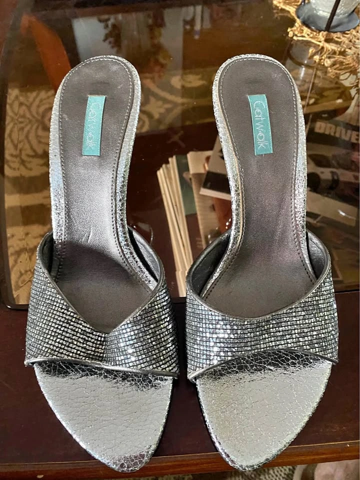 Catwalk Silver Sandals