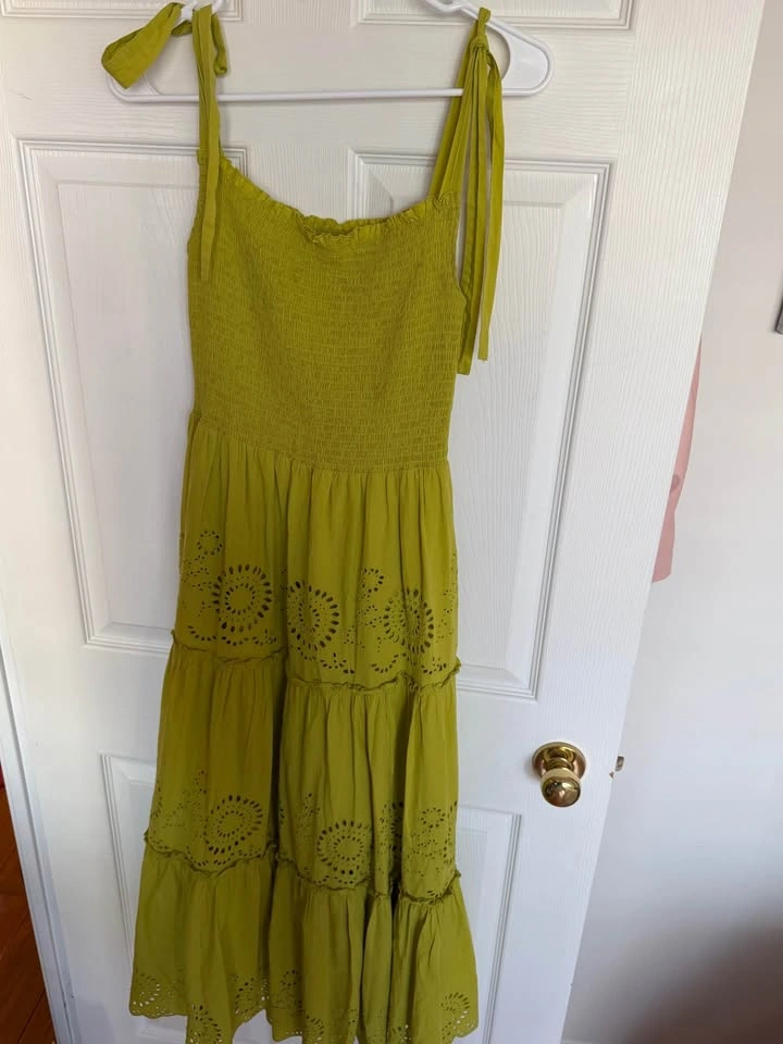 Zara long green summer dress - photo 3