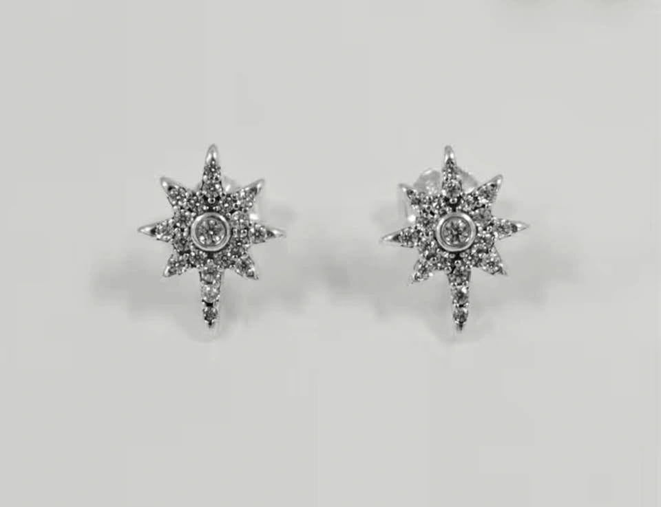 Pandora stars earrings