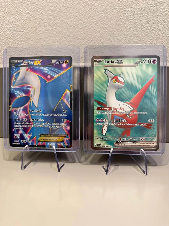 ⭐️Pokemon Latios & Latias Ultra Rare Pair⭐️