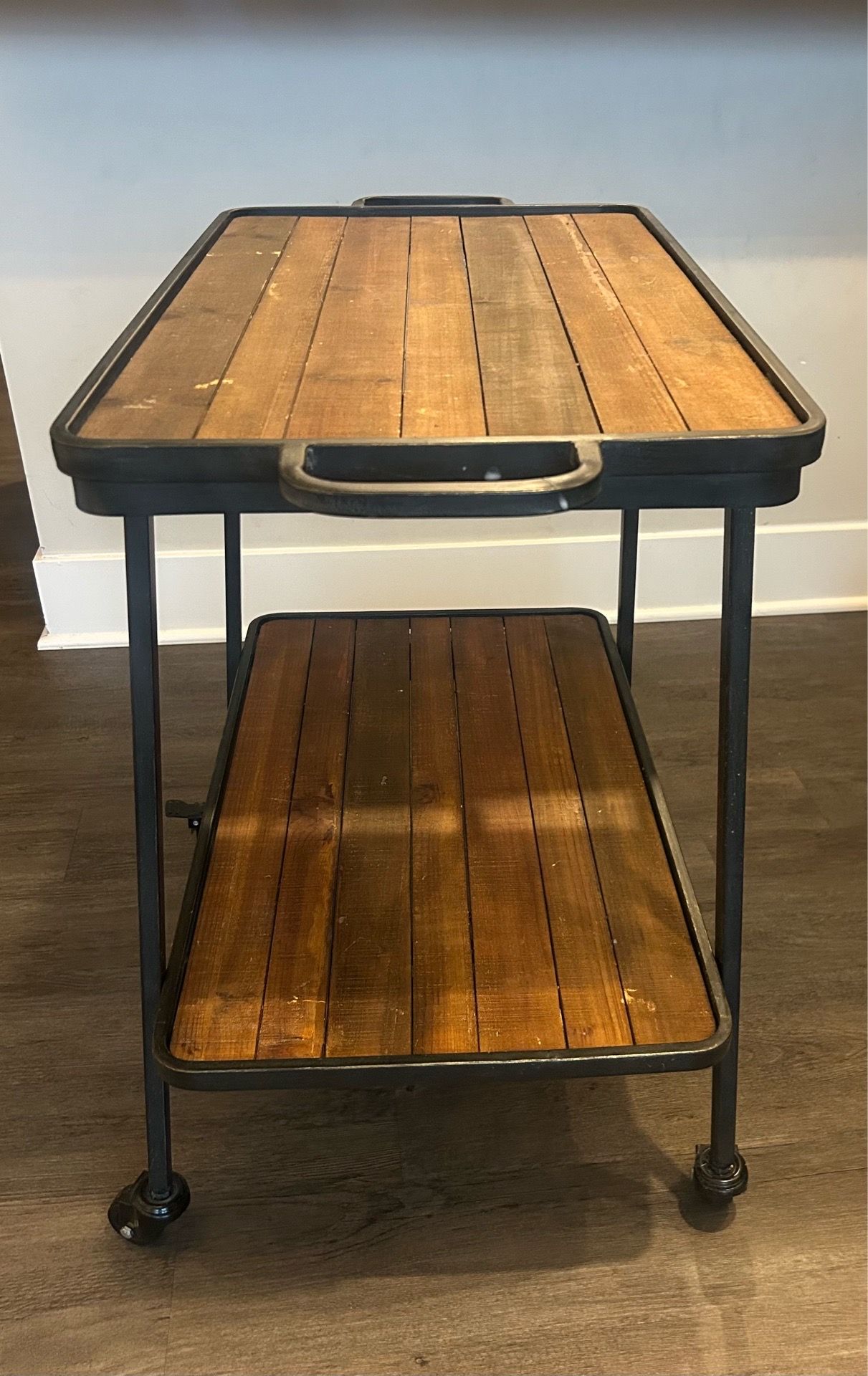 Nice wood & metal cart - photo 5