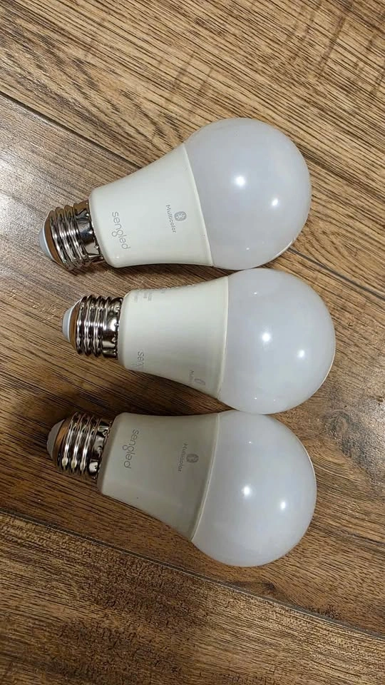 Set of 3 Sengled Smart Bluetooth Multicolor LED Light Bulbs