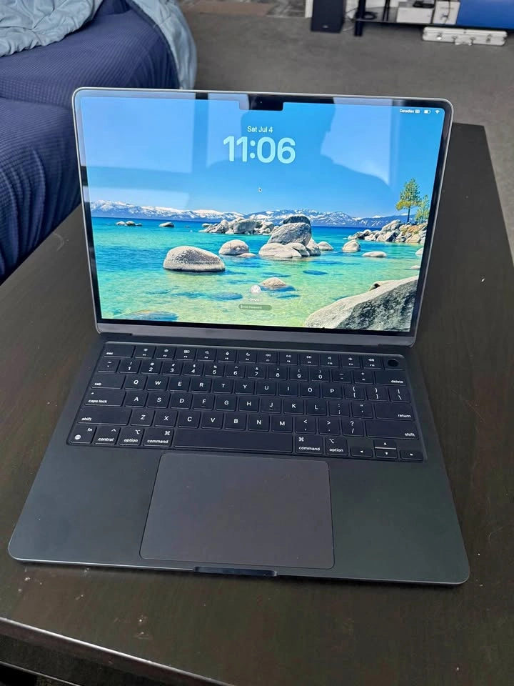 MacBook Air M2 8GB 256GB, A2681, Midnight Black
