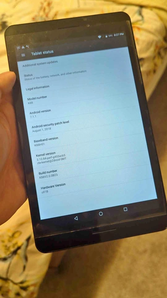 AT&T Trek 2 HD 8" Tablet (ZTE K88) - Great for Kids/Basic