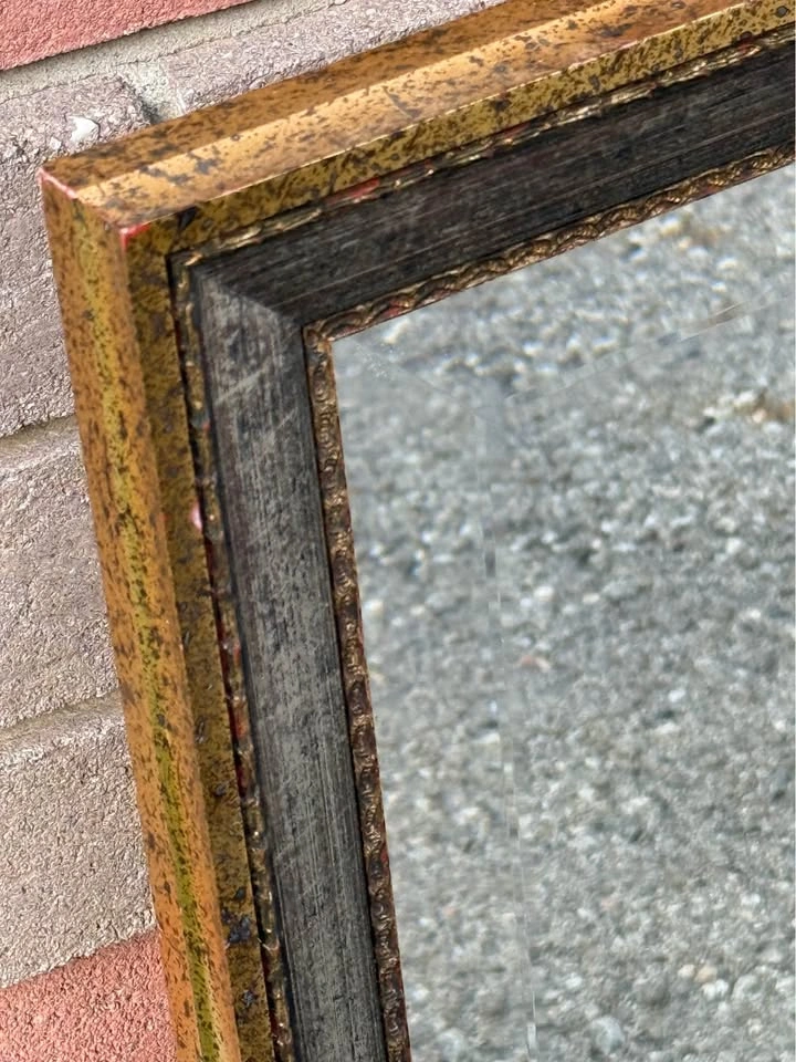 Elegant Silver/Gold Beveled Mirror Made in Italy - photo 4