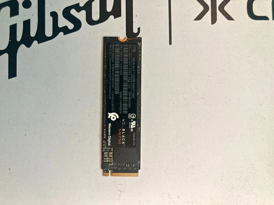 WD Black SN750 M.2 NVMe SSD 1TB (Trade)