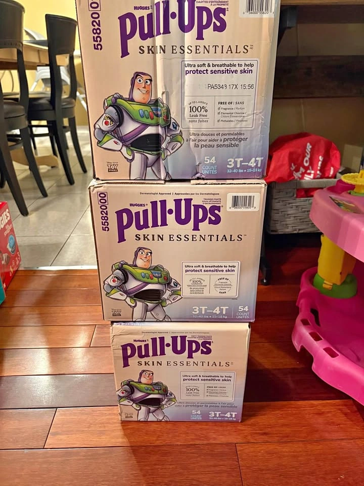 54-count box of Huggies Pull-Ups
