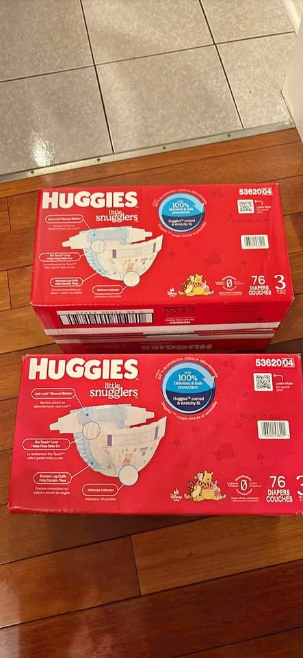 Huggies Little Snugglers Size 3 (76 count)