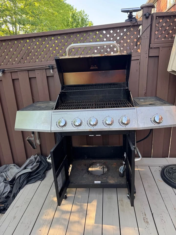 Expert Grill 5-Burner Propane BBQ with Side Burner, Cover & Uten - photo 4