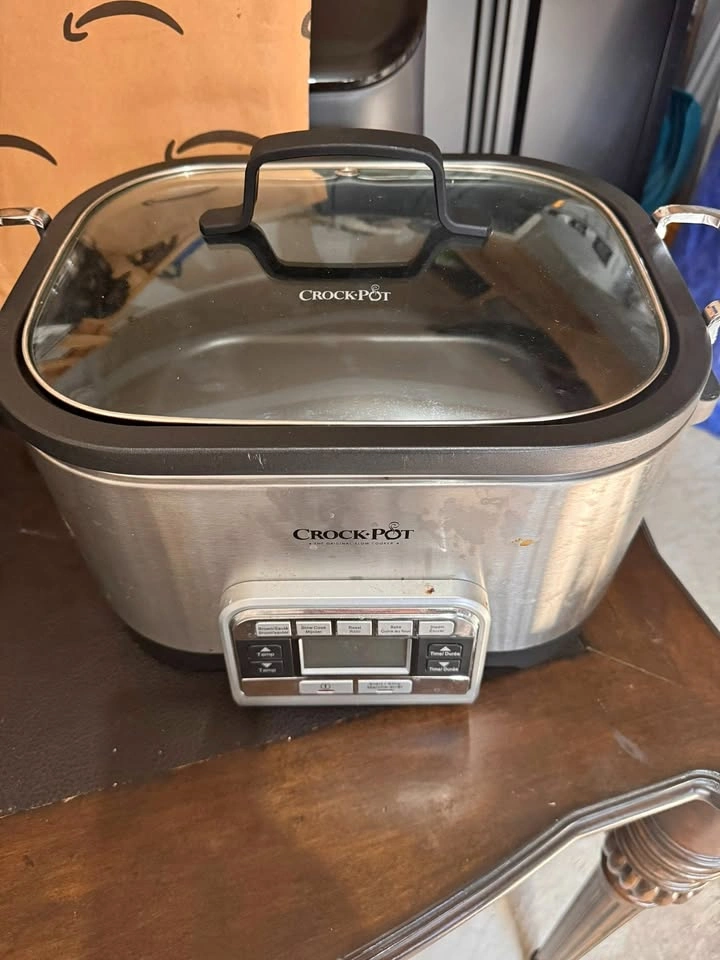 Crock-Pot 5-in-1 Multi-Cooker, 6-Qt Digital Slow Cooker