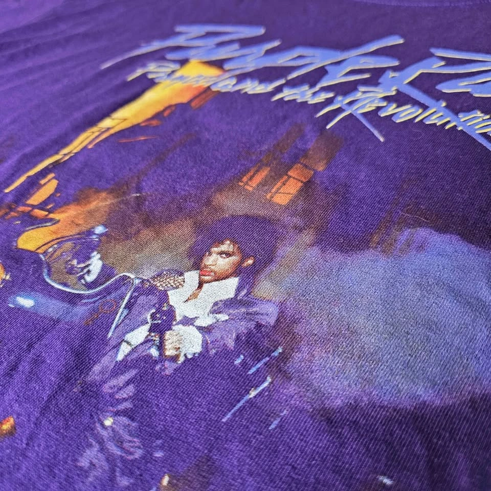 2XL Prince Purple Rain Official Estate Graphic TShirt Licensed B - photo 3