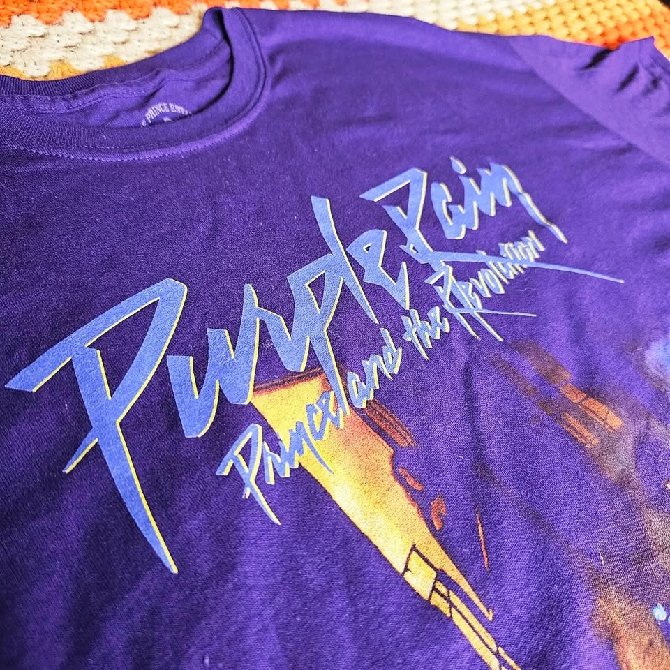 2XL Prince Purple Rain Official Estate Graphic TShirt Licensed B - photo 5