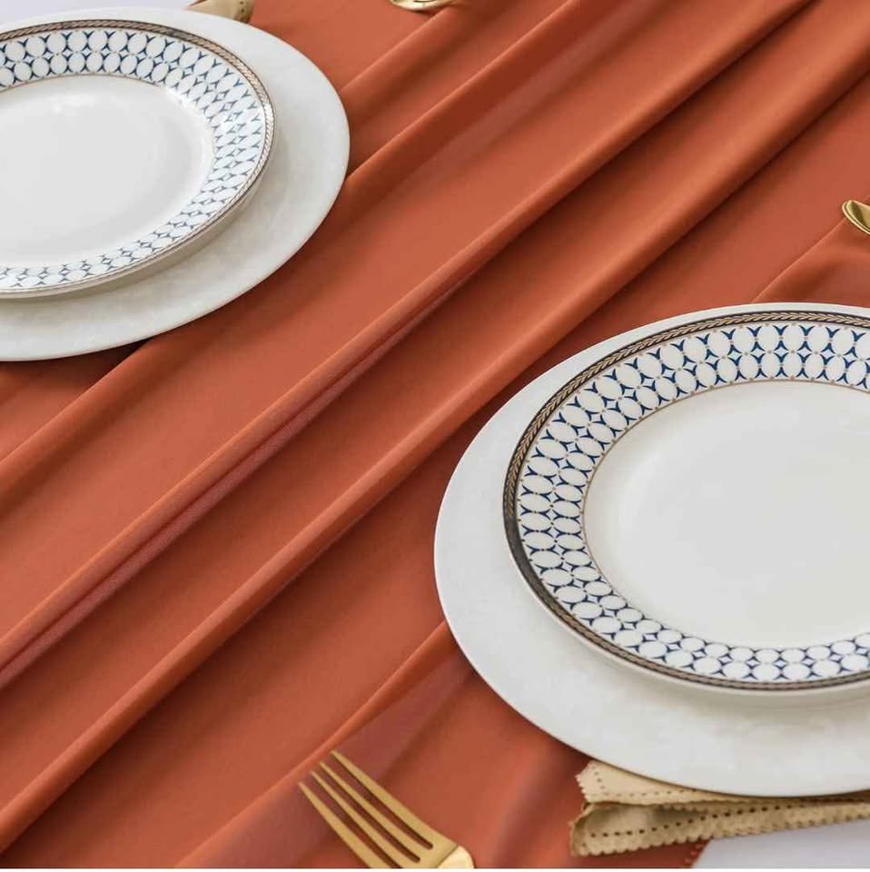 Chiffon Table Runner 14x108 Inch - photo 5