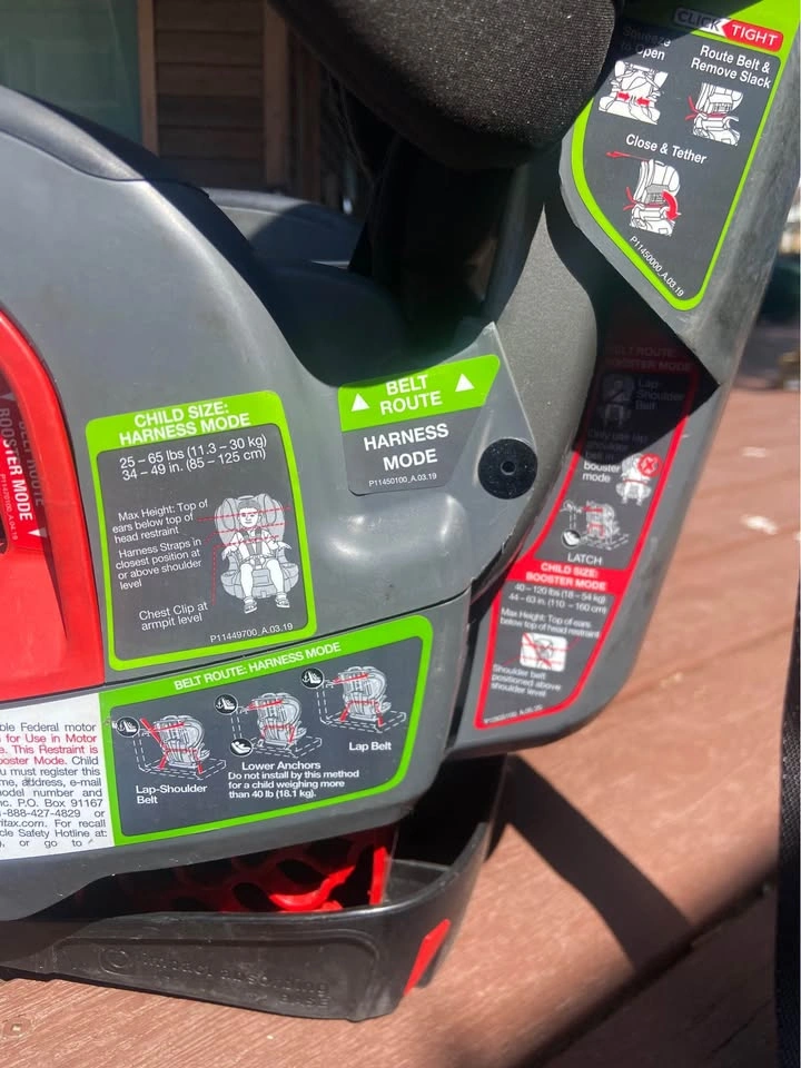 Britax Grow With You Toddler Car Seat - photo 5
