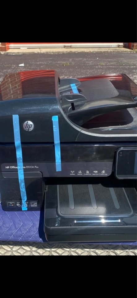 Hewlett-Packard 8500A All In One Officejet Printer with Ink - photo 3