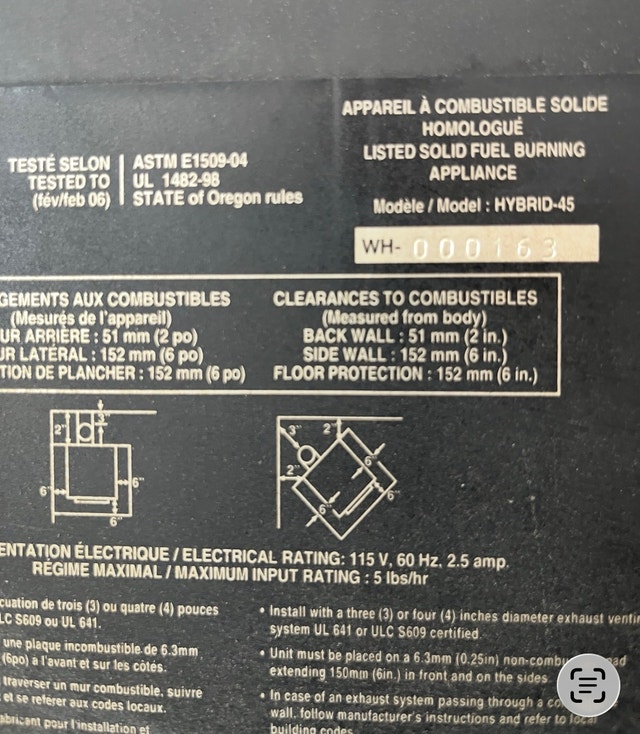 Osburn Pellet Stove - photo 5