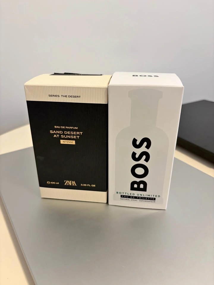 Hugo Boss Bottles Unlimited (100ml)  Zara Sand Desert