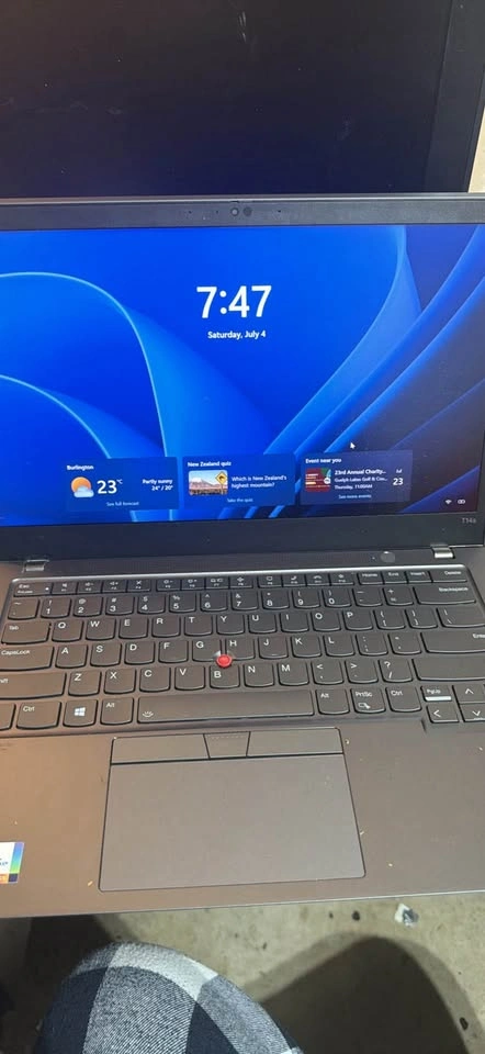 Lenovo ThinkPad T14s Gen 2 – i7 / 16GB RAM / 256GB NVMe - photo 2
